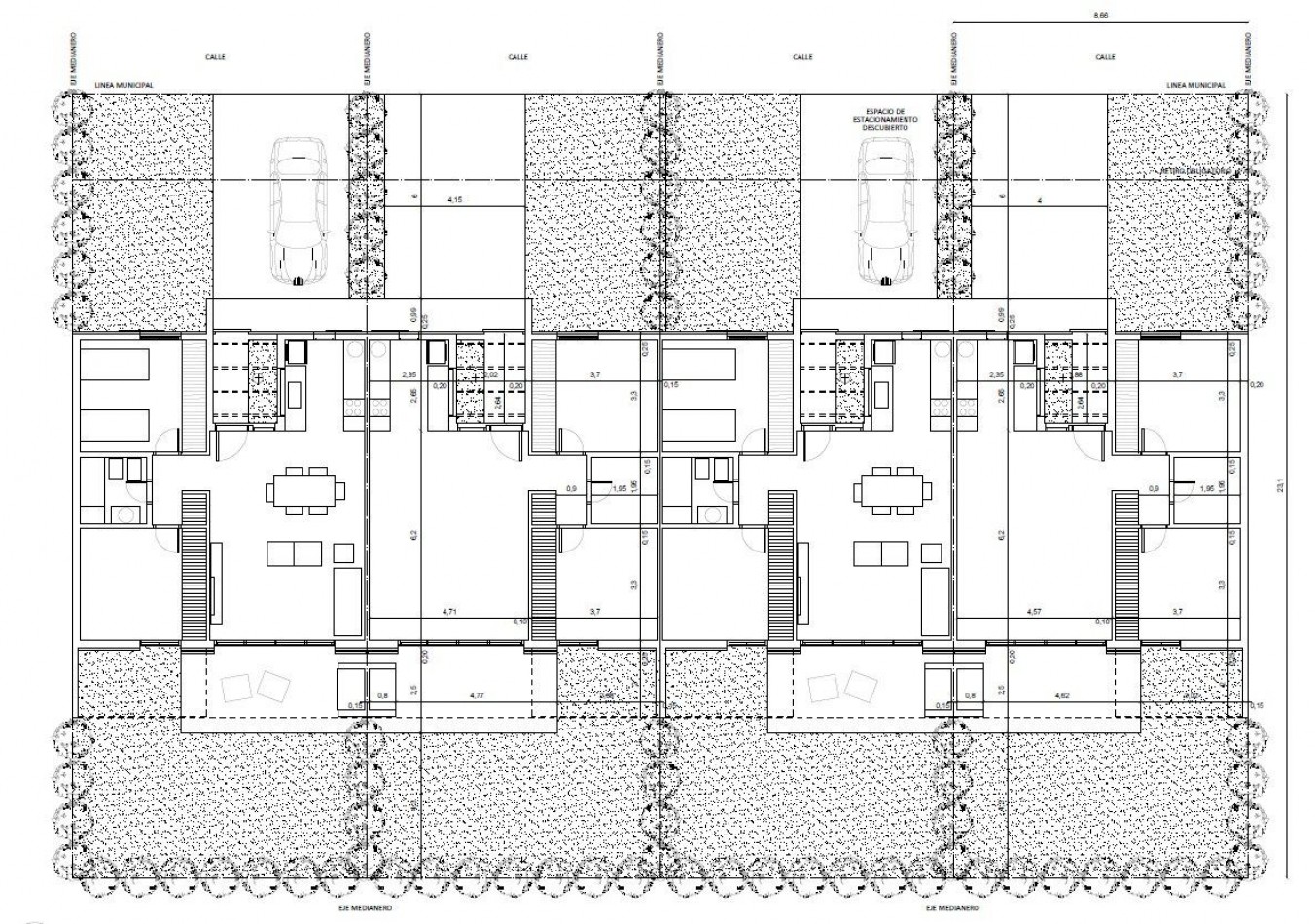 Dúplex a estrenar de 3 ambientes. Zona Colinas de Peralta Ramos